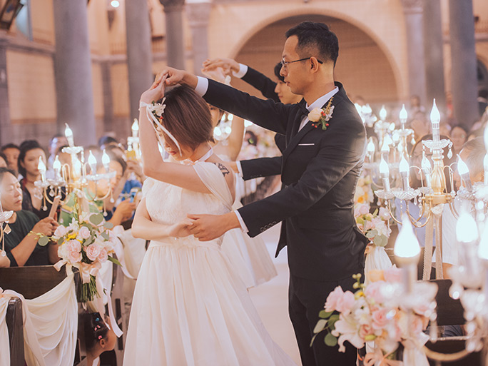 西式婚礼图片