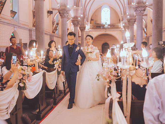 西式婚礼图片