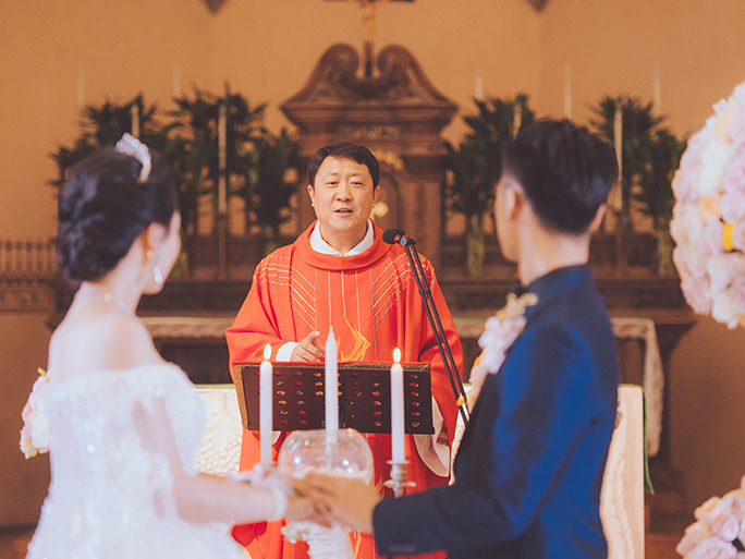 西式婚礼图片