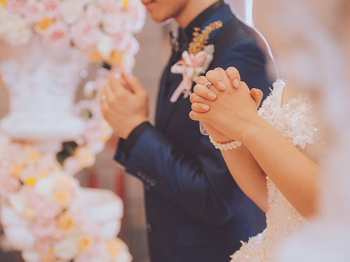 西式婚礼图片