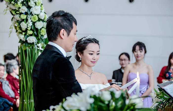 西式婚礼照片