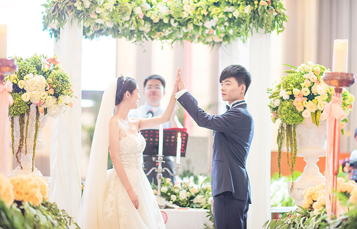 西式婚礼照片